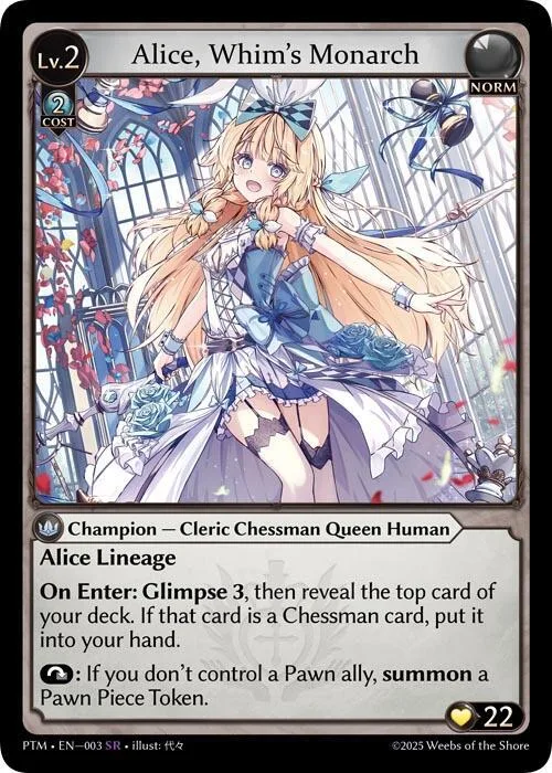 Alice, Whim's Monarch #3 – Phantom Monarchs