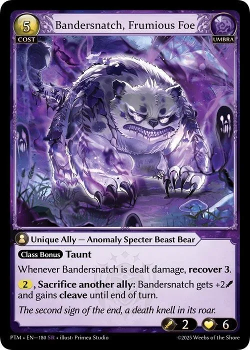 Bandersnatch, Frumious Foe #180 – Phantom Monarchs