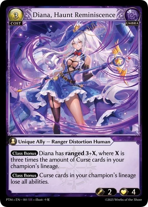 Diana, Haunt Reminiscence #181 – Phantom Monarchs