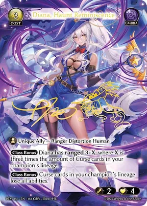 Diana, Haunt Reminiscence (CSR) #181 – Phantom Monarchs