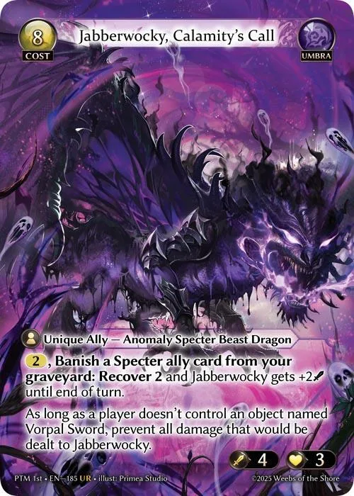 Jabberwocky, Calamity's Call #185 – Phantom Monarchs
