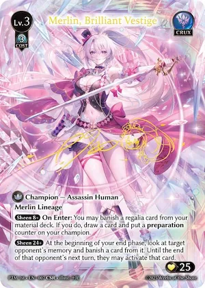 Merlin, Brilliant Vestige (CSR) #7 – Phantom Monarchs