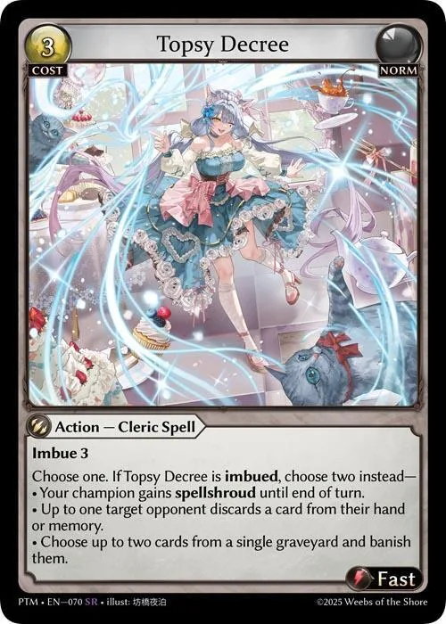 Topsy Decree #70 – Phantom Monarchs