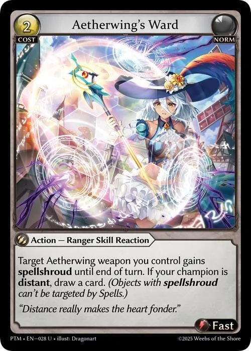 Aetherwing's Ward (Curio Foil) #28 – Phantom Monarchs
