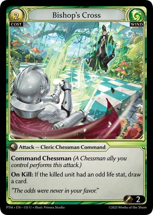 Bishop's Cross (Curio Foil) #135 – Phantom Monarchs