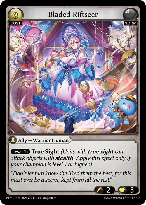 Bladed Riftseer (Curio Foil) #29 – Phantom Monarchs