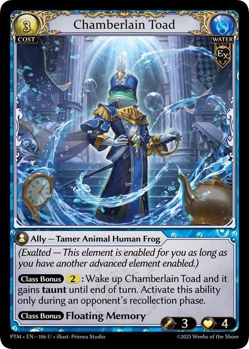 Chamberlain Toad (Curio Foil) #106 – Phantom Monarchs