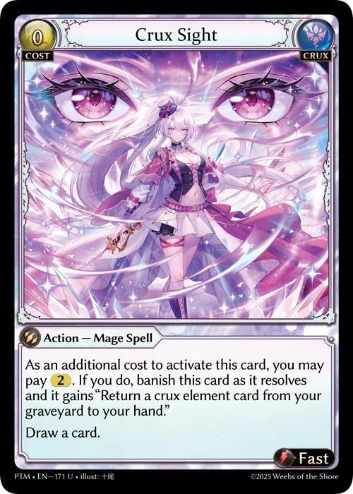 Crux Sight (Curio Foil) #171 – Phantom Monarchs