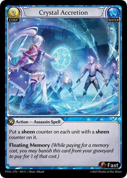 Crystal Accretion (Curio Foil) #109 – Phantom Monarchs