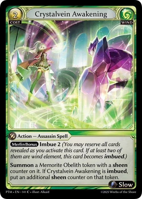 Crystalvein Awakening (Curio Foil) #141 – Phantom Monarchs