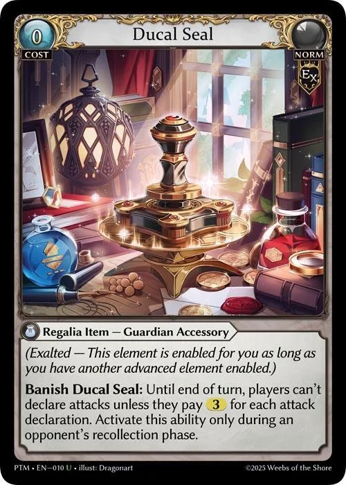 Ducal Seal (Curio Foil) #10 – Phantom Monarchs