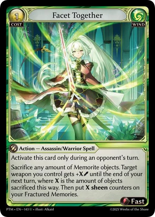Facet Together (Curio Foil) #143 – Phantom Monarchs