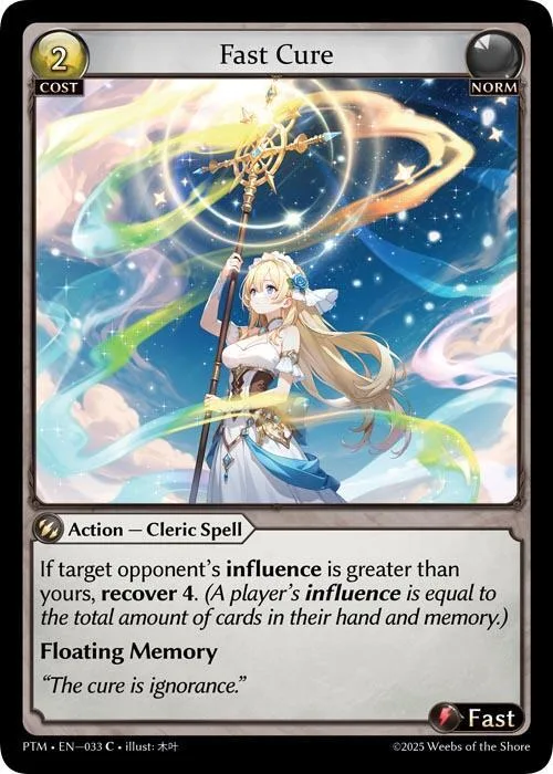 Fast Cure (Curio Foil) #33 – Phantom Monarchs