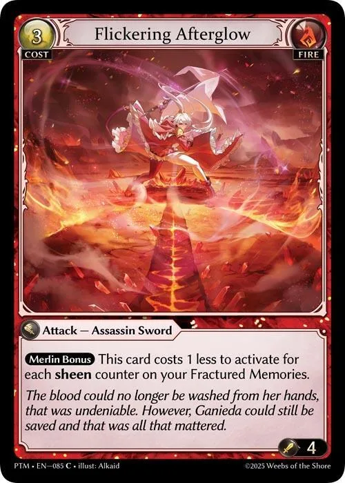 Flickering Afterglow (Curio Foil) #85 – Phantom Monarchs