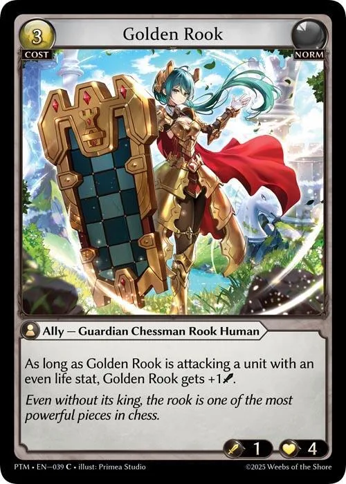 Golden Rook (Curio Foil) #39 – Phantom Monarchs