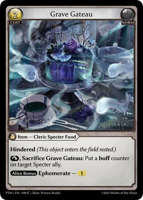 Grave Gateau (Curio Foil) #40 – Phantom Monarchs