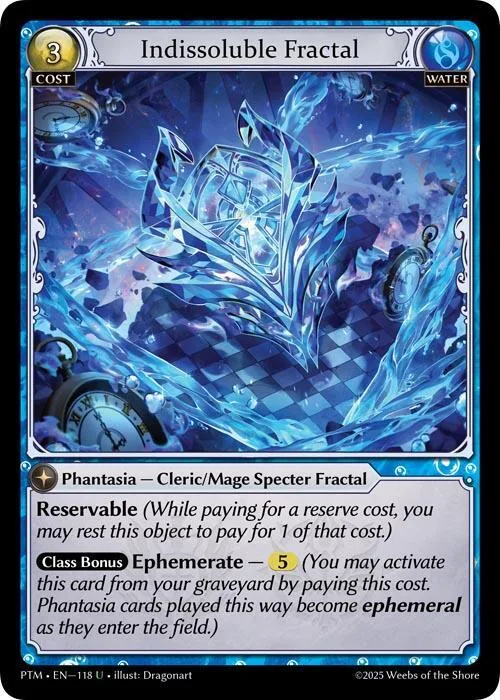 Indissoluble Fractal (Curio Foil) #118 – Phantom Monarchs