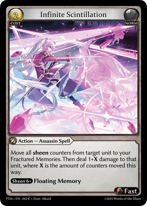Infinite Scintillation (Curio Foil) #42 – Phantom Monarchs
