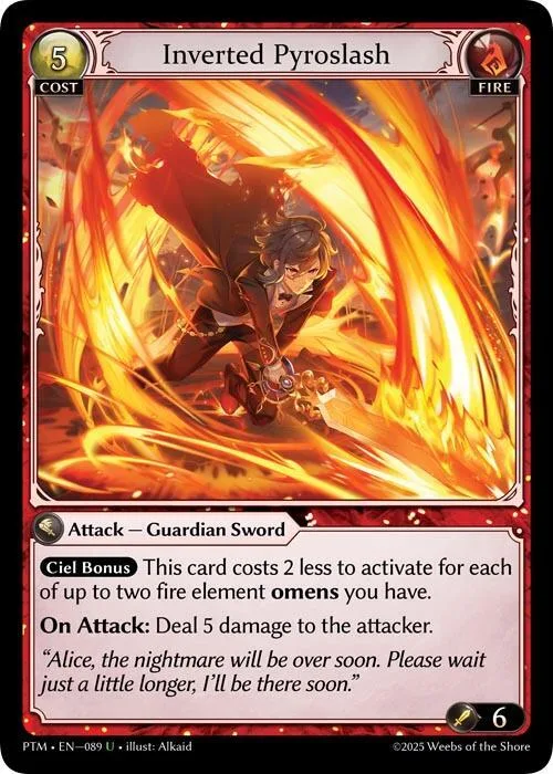 Inverted Pyroslash (Curio Foil) #89 – Phantom Monarchs