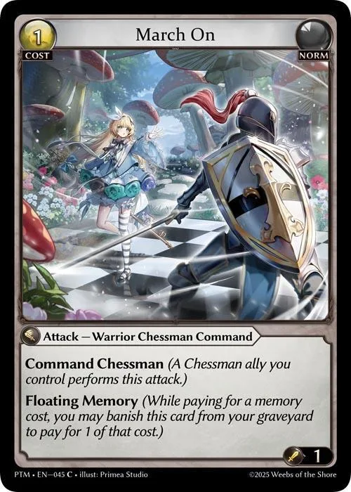 March On (Curio Foil) #45 – Phantom Monarchs