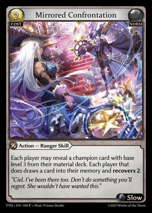 Mirrored Confrontation (Curio Foil) #50 – Phantom Monarchs