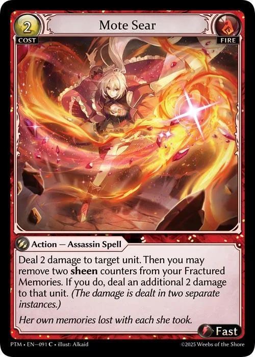 Mote Sear (Curio Foil) #91 – Phantom Monarchs