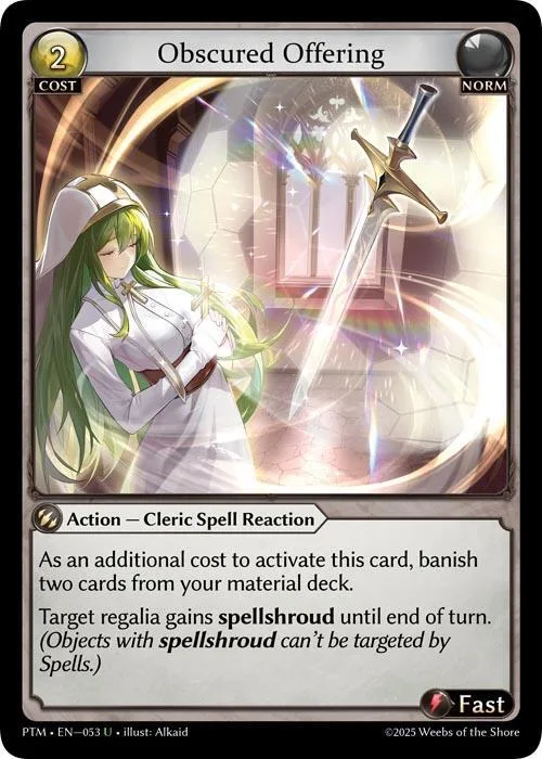 Obscured Offering (Curio Foil) #53 – Phantom Monarchs