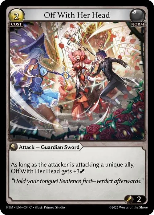Off With Her Head (Curio Foil) #54 – Phantom Monarchs