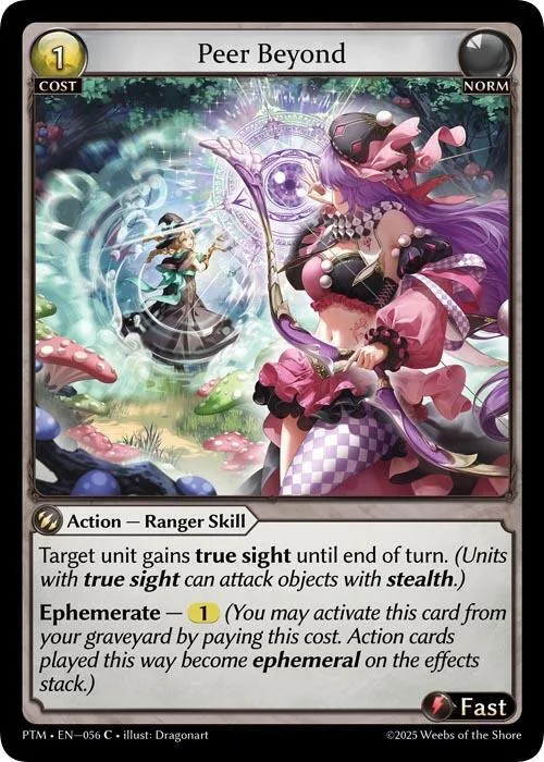 Peer Beyond (Curio Foil) #56 – Phantom Monarchs