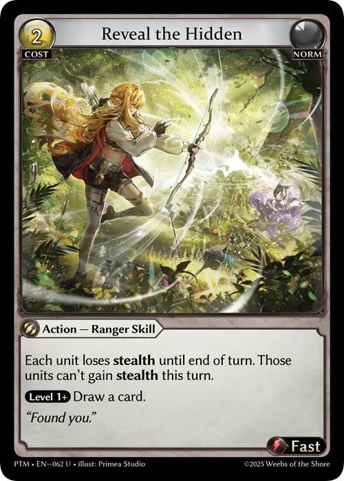 Reveal the Hidden (Curio Foil) #62 – Phantom Monarchs