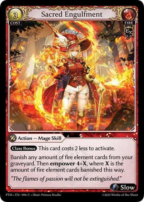 Sacred Engulfment (Curio Foil) #96 – Phantom Monarchs