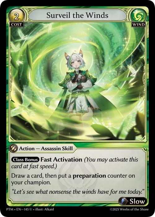 Surveil the Winds (Curio Foil) #153 – Phantom Monarchs