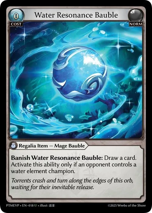 Water Resonance Bauble #18 – Phantom Monarchs Event Pack