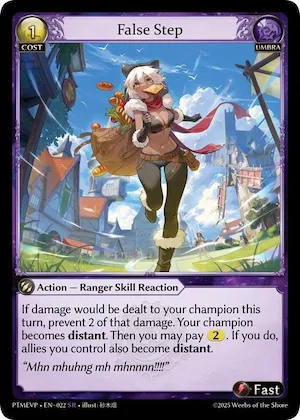 False Step #22 – Phantom Monarchs Event Pack