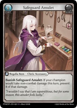 Safeguard Amulet #25 – Phantom Monarchs Event Pack