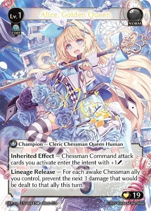 Alice, Golden Queen (CSR) #4 – Distorted Reflections