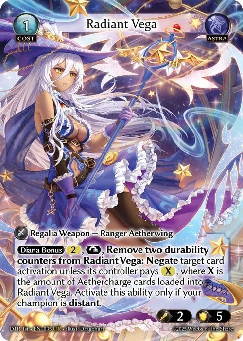 Radiant Vega #35 – Distorted Reflections