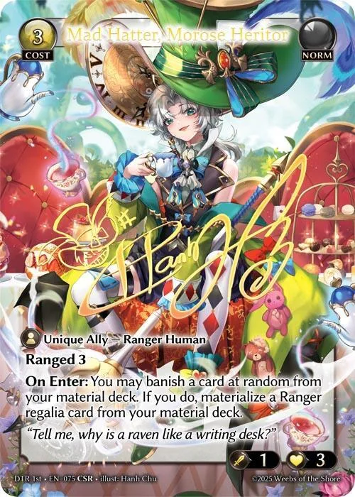 Mad Hatter, Morose Heritor (CSR) #75 – Distorted Reflections