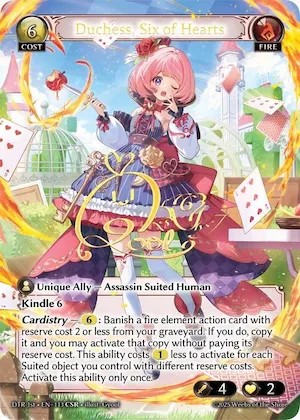 Duchess, Six of Hearts (CSR) #113 – Distorted Reflections