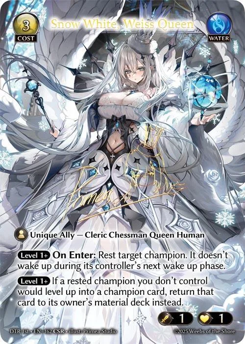 Snow White, Weiss Queen (CSR) #162 – Distorted Reflections