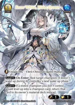 Snow White, Weiss Queen (CSR) #162 – Distorted Reflections