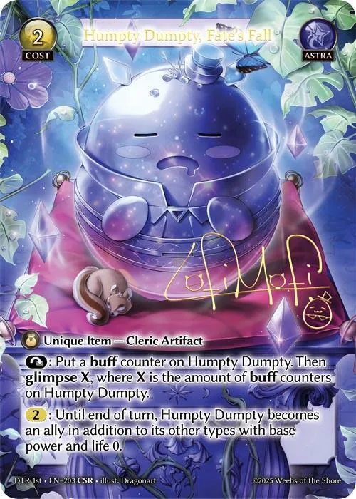Humpty Dumpty, Fate's Fall (CSR) #203 – Distorted Reflections