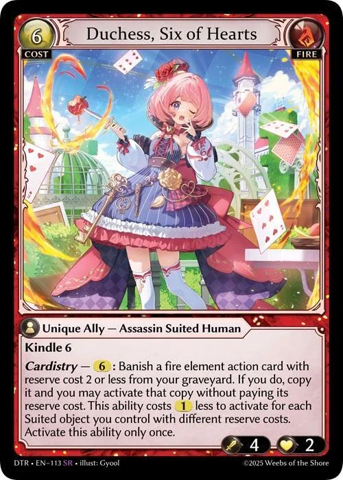 Duchess, Six of Hearts #113 – Distorted Reflections