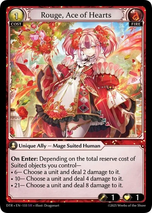 Rouge, Ace of Hearts #133 – Distorted Reflections