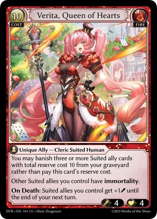 Verita, Queen of Hearts #141 – Distorted Reflections