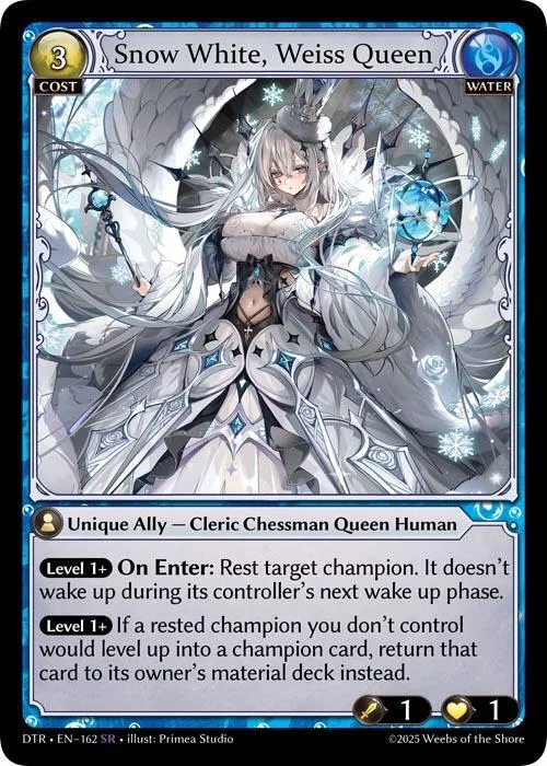 Snow White, Weiss Queen #162 – Distorted Reflections