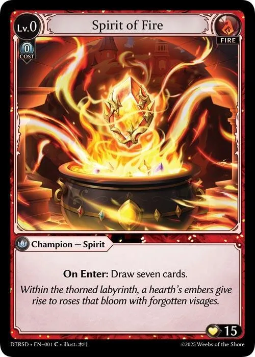 Spirit of Fire #1 – Distorted Reflections Starter Decks