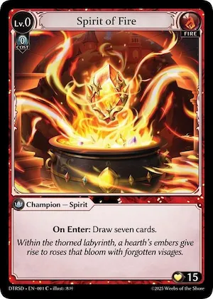 Spirit of Fire #1 – Distorted Reflections Starter Decks
