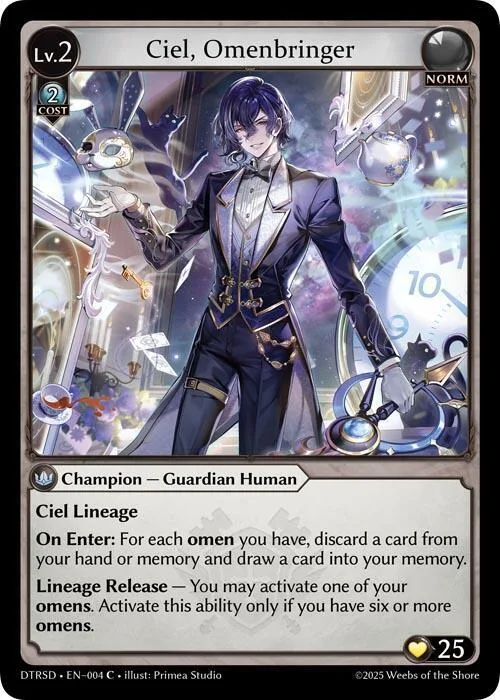 Ciel, Omenbringer #4 – Distorted Reflections Starter Decks