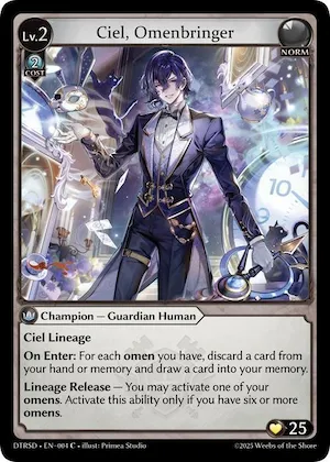 Ciel, Omenbringer #4 – Distorted Reflections Starter Decks
